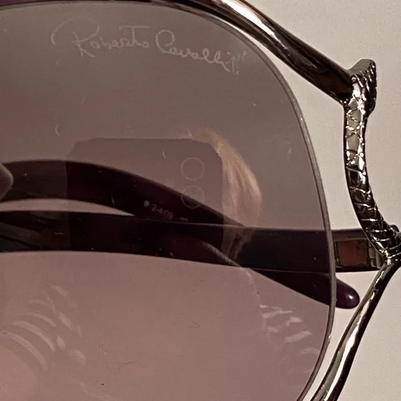 Roberto Cavalli Viola 530S 55Z Purple Silver Sunglasses 60[]16 125 Italy Roberto Cavalli Viola 530S 55Z Purple Silver Sunglasses 60  main image 4